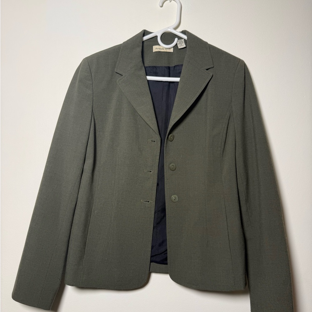 Amanda Smith Olive Blazer